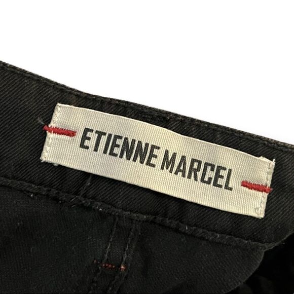 Etienne Marcel Low Rise Zipper Detail Skinny Jeans - Picture 4 of 8